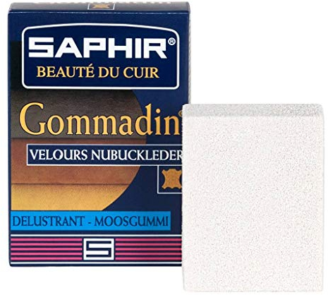 SAPHIR Wildleder-Radiergummi, Nubuk, 1 Stück (1 Stück)