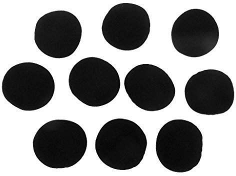 5 Pares de Reemplazos de Almohadillas de Auriculares de 40 mm de Espuma