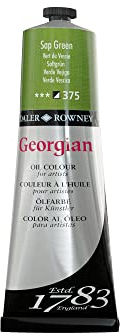 Daler Rowney Georgian Ölfarben 225ml, Sap Green [Spielzeug]