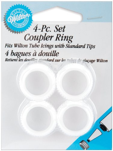 Wilton Kupplungsringe für Spritztüllen, 4-teiliges Set