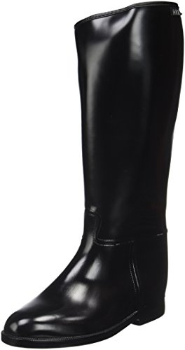 HKM Reitstiefel Damen Kurz & Weit mit Elastikeinsatz, Gr. 38