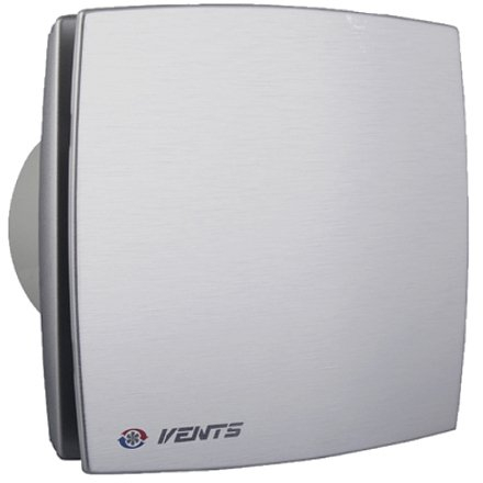 Bad-Lüfter Ventilator Wandlüfter 100 125 150 VENTS LD-TH /LDA-TH Nachlauf (Timer) Feuchtesensor (Edelstahl, Ø 150)