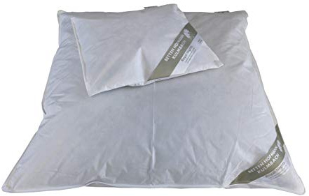 Hofmann Set Baby Winter Daunendecke 80x80 + 35x40 100% Neue Daunen warm