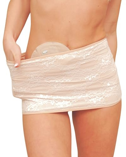 SIIL Ostomy bag Covers for Women | Ostomy Wrap | Ostomy Belt Opening for Stoma | Urostomy | Ileostomy | Colostomy | Waist Bag | Made In EU
