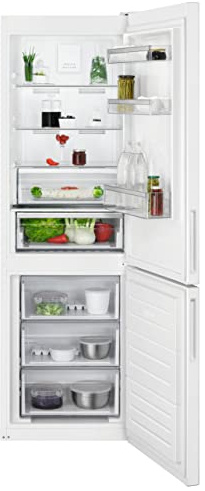 AEG Fridge Freezer RCB632E3MW, 230/101 L, White