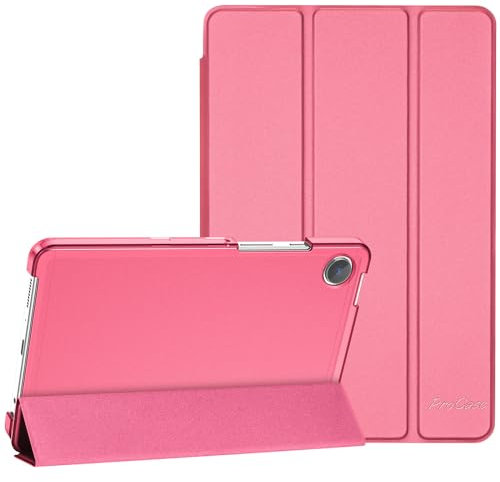 ProCase Slim Case for Galaxy Tab A11 (2025) / A9 (2023) 8.7 Inch, Lightweight Stand Protective Hard Back Shell Cover Case for Galaxy Tablet A11 / A11(LTE) /A9 8.7 -Melonpink