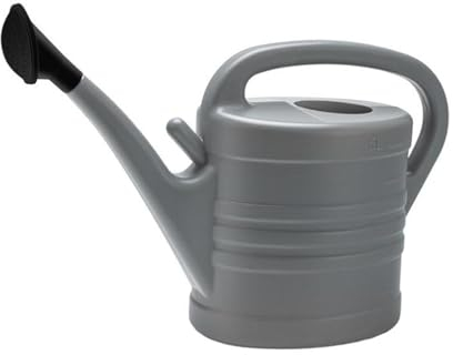 Milageto Gießkanne 5 l, große Öffnung, leichtes Geschenkzubehör, Gartengießkanne zum Bewässern von Pflanzen und Blumen im Freien