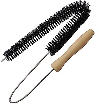 CLISPEED Dryer Vent Cleaning Brush -Reach Wire Shaft Non- Handle for Efficient Lint Removal for Refrigerators and Hard Reach Areas Prevents Fire Risks