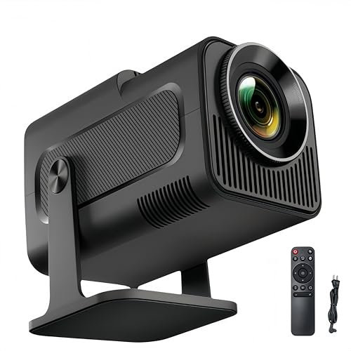 Mini Videoproiettore Intelligente Domestico Bluetooth Portatile Ad Alta Definizione Android 4K HD con Telecomando Wireless