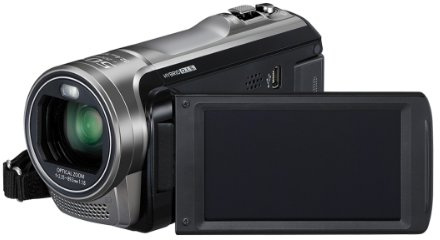 Panasonic HC-V500 Camcorder Full HD 1080/50P/50I Long telefoto and 50X intelligent Zoom Hybrid O.I.S. Optical image stabiliser -3.0-Inch LCD Black (Renewed)