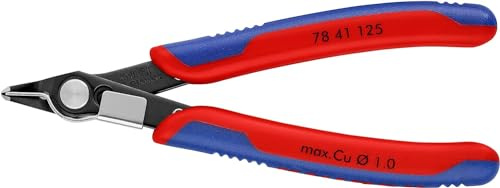 KNIPEX Electronic Super Knips med flerkomponentsgrepp 125 mm, 78 41 125