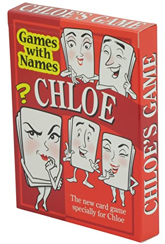 CHLOE'S GAME: Birthdays gifts or Personalised Christmas stocking filler gifts for women and girls named Chloe. Ideal for secret santa gifts for women and girls, Christmas Eve box fillers and similar.