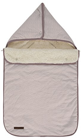 LITTLE DUTCH 6639 Fußsack für Babyschale 0+ waves mauve