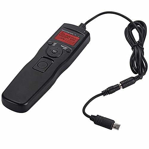 AIHG LCD Shutter Release Time Lapse Intervalometer Timer Remote Control for Sony Micro single Digital Camera A9 A7 A7R A58 NEX-3NL A3000 A6000 HX300 RX100II HX50 RX100M2 RX100M3 HX400 HX60