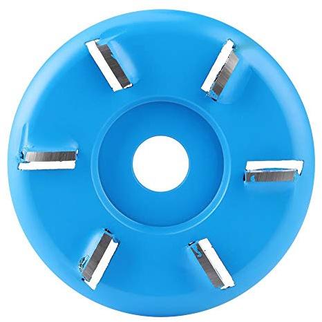 Disco per intaglio turbo a sei denti in legno Diametro 90 mm Apertura per smerigliatrice angolare con fresa a diaframma da 6 mm