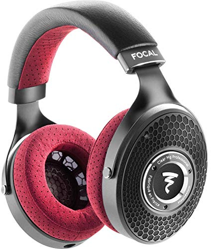 Focal Clear Mg Professional Circum-aural Open-Back Headphones, Black