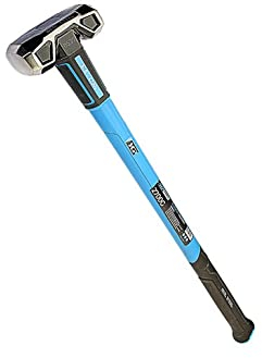 Pro-Lift-Montagetechnik Profi Vorschlaghammer 2700g geschmiedeter Stahl Hammer Abbruchhammer Glasfasergriff mit Graphitkern