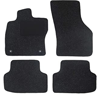 Fußmatten passend für Cupra Formentor Typ KM7 (Baujahr 2020-2024), Robust anthrazit | 4-TLG | Umrandung schwarz