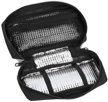 Borsa Termica per Insulina, Borsa Termica Medicinali, Borsa Termica per la Penne Insulina, porta insulina termico da viaggio Con antiurto ideale per diabetici per penne insulina e farmaci (nero)