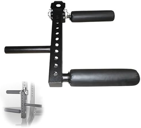 KUOYTT Beinstrecker und Beinbeuger im Sitzen, Multifunktions-Power-Cage-Rack-Aufsätze für effektives Beinmuskeltraining, Heim-Fitnessstudio-Zubehör