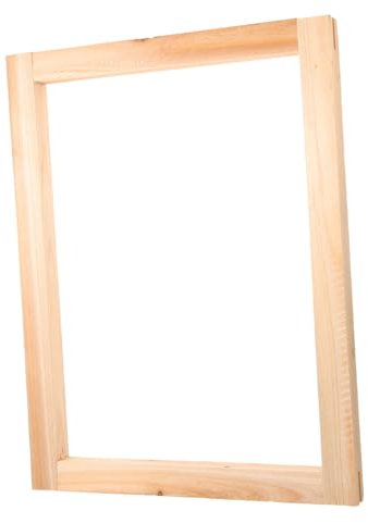 ULDIGI Holz-siebdruckrahmen Zum Drucken Siebdruckrahmen Richtigen Größe Praktischer Siebdruckrahmen Für T-Shirts Und Stoff