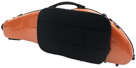 Geigenkasten 4/4 Violinenbox aus Kohlefaser mit Notentasche und Passwortschloss
