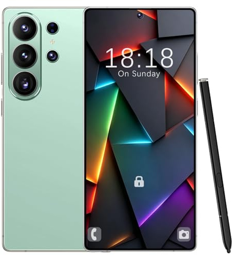 T-Smart 12+512GB Unlocked Android Smartphone – 6.9 HD Display, 4500 mAh Battery, 21+8 MP Dual Camera, Dual-SIM, Face ID & OTG – No Contract