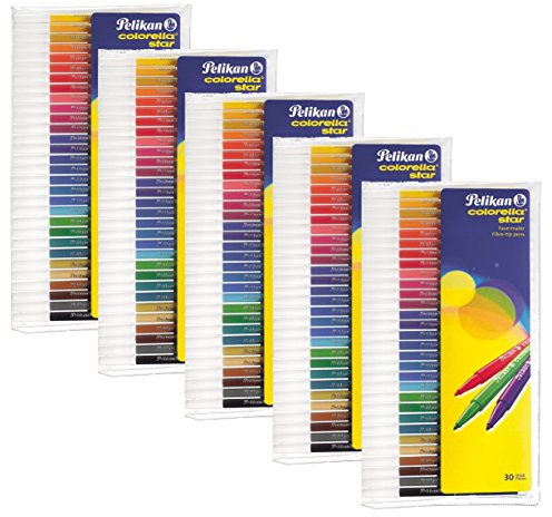 Pelikan 904854 - colorella star Fasermaler 30er Set