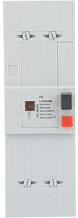 Disjoncteur 2P 15 60A 50Hz 60Hz Protection Basse Tension pour Installation Électrique Domestique et Industrielle