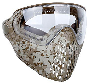 OAREA Taktische Vollmasken Airsoft Helmmaske mit austauschbarer Schutzbrille und Helmkupplung