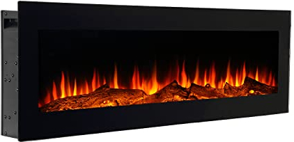 Elektrokamin NOVA von EL Fuego® Kaminofen Dekokamin, 900/1800 W, mit Überhitzungsschutz, LED-Beleuchtung, Dimmerfunktion, AY 6197