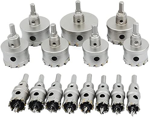 1pc 12-200mm TCT Lochsäge Bohrer Legierung Hartmetall Kobaltstahl Lochöffner Metallschneiden Für Edelstahl Legierung Metall Bohren,150mm