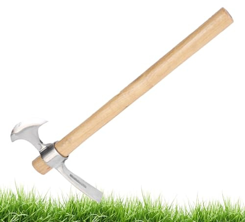 Spitzhacke, Spitzhacke zum Graben,Garten-Spitzhacke 2-in-1 Effiziente Spitzhacke | Garten-Spitzhacke, Hand-Spitzhacke, Edelstahl-Multifunktions-Spitzhacke-Griff zum Graben