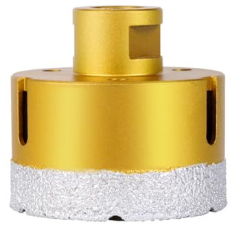 1pc 6-65mm Thread Brazed Diamond Hole Opener Drilling Core Bit M14 Angle Grinder Drill Bit for Ceramic Tile Marble Granite Brick,45MM