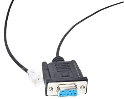 QTAZMJPB USB / DB9-BUCHSE AUF RJ12 RJ11 RS232 ADAPTER SERIELLES KABEL(3 metres,DB9 FEMALE TO RJ11)