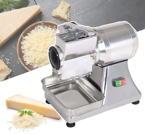 HCAUYNN Molinillo De Mantequilla EléCtrico De Acero Inoxidable con Arranque De Un Toque, para Moler Mantequilla, Queso, Nueces, Pan Seco, Piezas ExtraíBles, con Mango,110V