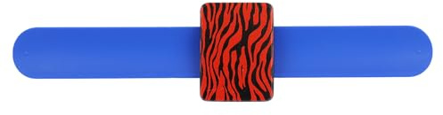 Eson Magnetic Wrist Sewing, Portable Arm Pin Cushion Magnetic, Hair Clips & Pins Holder Band Strap Bracelet, Pincushion, Wristband for for Hairstylists, Barbers, Salon, Tailors (Rectangular Blue)