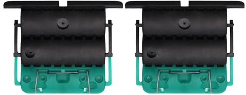 2 Attaches de tablier rigide Clicksur pour volet roulant - Fixation de volets roulants - Verrou automatique 2 maillons - Attache tablier de sécurité anti-effraction clipsable