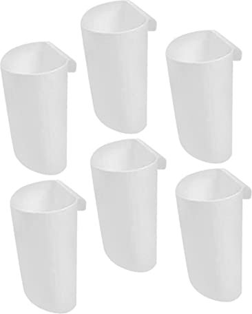 iplusmile 6piezas Accesorios Para Carritos Ruedas Cubos Colgantes Para Almacenamiento Hogar Diseño Compacto Para Espacios Pequeños