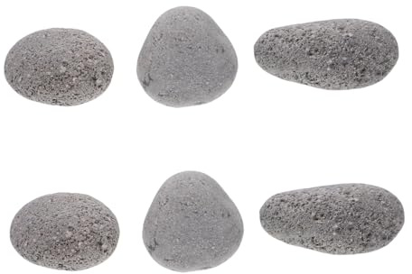 Toyvian 1sacchetto Rocce Vulcaniche Naturali per Braciere Decorative e Riutilizzabili per Barbecue in Pietra Caminetti Gas e Giardinaggio Resistenti e Facili da Mantenere