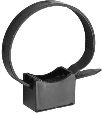 Elektrikerschellen | Kunststoffschellen | Kabelbinder | Kabelbinder | 10 Stück Kabelbinder Befestigung für Kabel 16 Ø/32 mm schwarz | 709131 Debflex