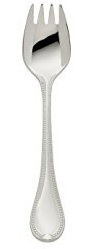 Robbe & Berking Tenedor para ostras Französisch-Perl (Chapado Macizo en Plata con 150 g)