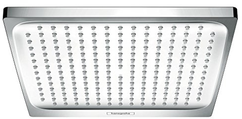 hansgrohe Crometta E 240 Overhead Shower, Low Pressure, 1 Spray, chrome