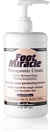 Foot Miracle Therapeutic Cream Practitioner Strength 32 Ounce With Pump