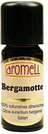 aromell Bergamotte - 100% naturreines, ätherisches Öl aus Italien, 10 ml