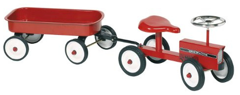 Goki 14148 - Rutscher Traktor mit Anhänger