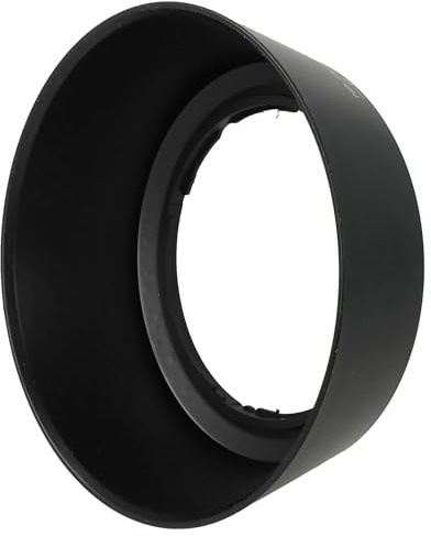 vhbw Paraluce compatibile con Nikon Nikkor AF 28-105m f/3.5-4.5D IF 62 mm obiettivo nero, plastica, rotondo, 10,9 cm