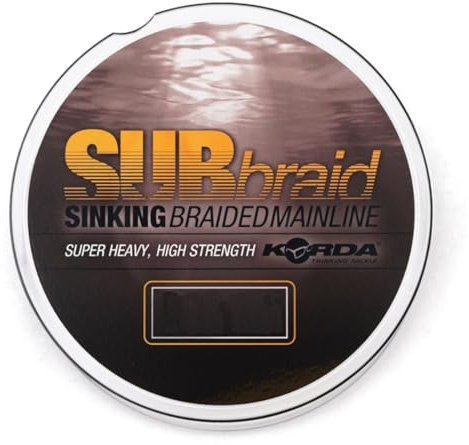 Korda Sub Braid - 1200m geflochtene Angelschnur, Durchmesser/Tragkraft:0.30mm / 15lb (6.8kg)
