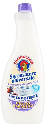 Chante Clair – Universal-Fettlöser, Lavendelduft, superstark gegen jede Art von Schmutz, 625 ml, 5er-Pack