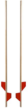 Holzstelzen 170cm ROT Holz Stelzen Kinderstelzen Ballance